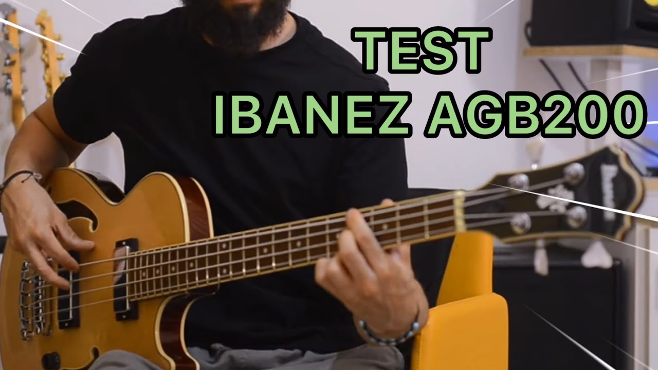 Ibanez AGB200 (SOUND TEST)