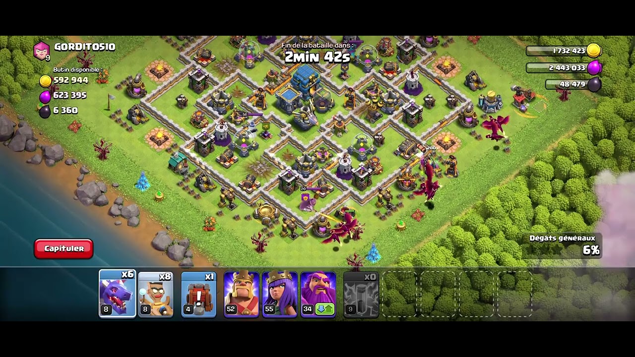 J'ai repris clash of clan 💯💪