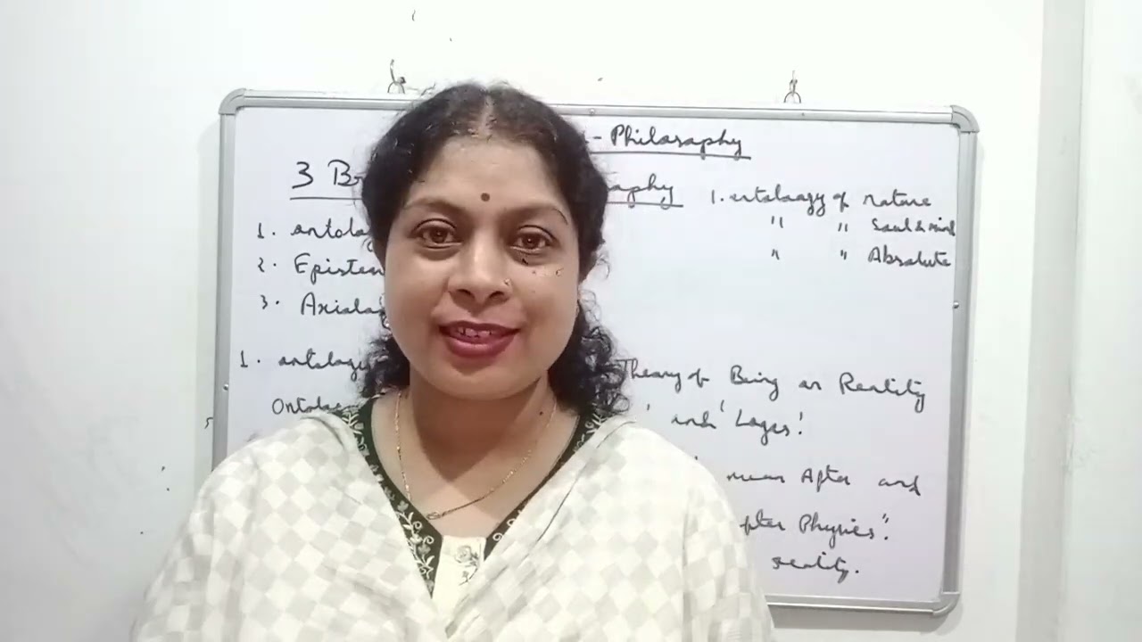 H.S.1st YEAR Topic- Branches of Philosophy, Metaphysics and Ontology