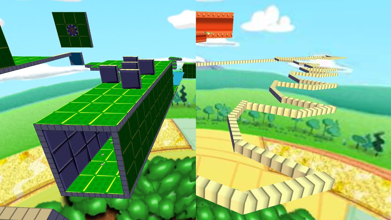 Green Tunnels (7.940s) & Spaghetti (13.051s)
