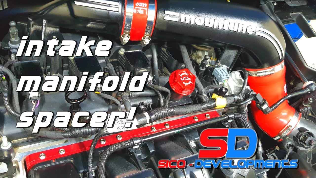 INTAKE MANIFOLD SPACER INSTALL! | SICO DEVELOPMENTS | FOCUS RS