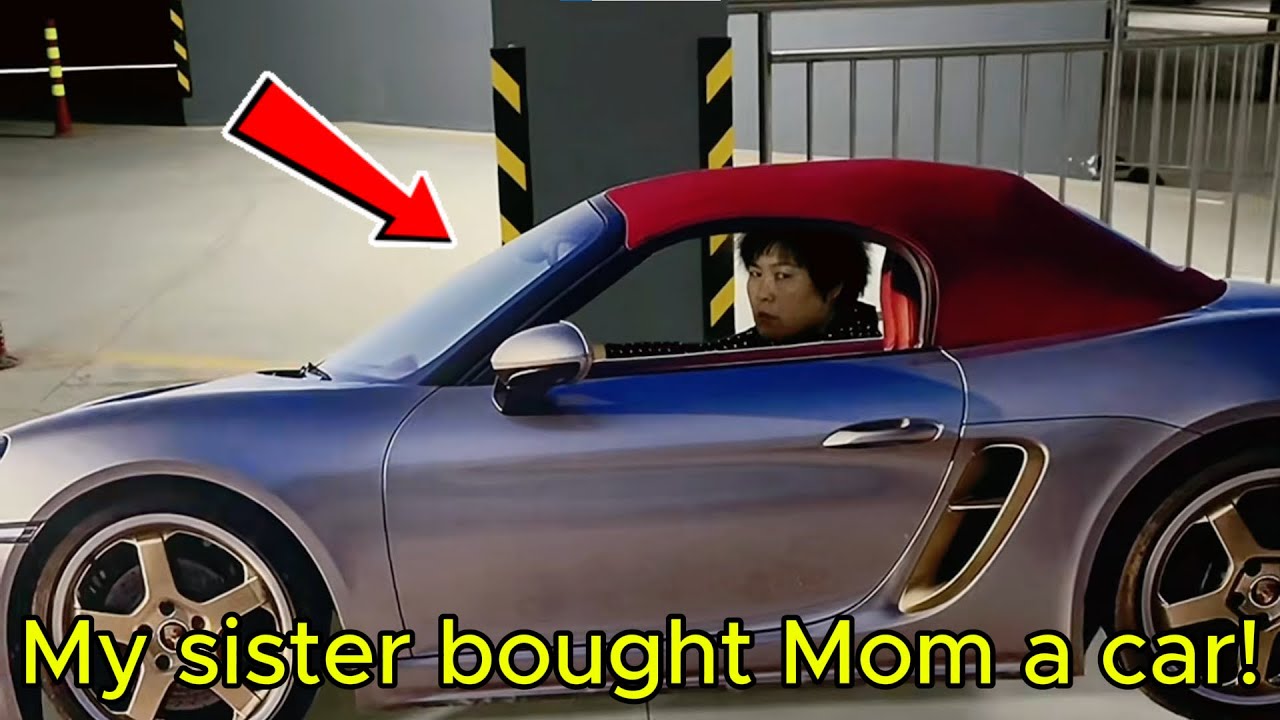 My sister bought Mom a car!
