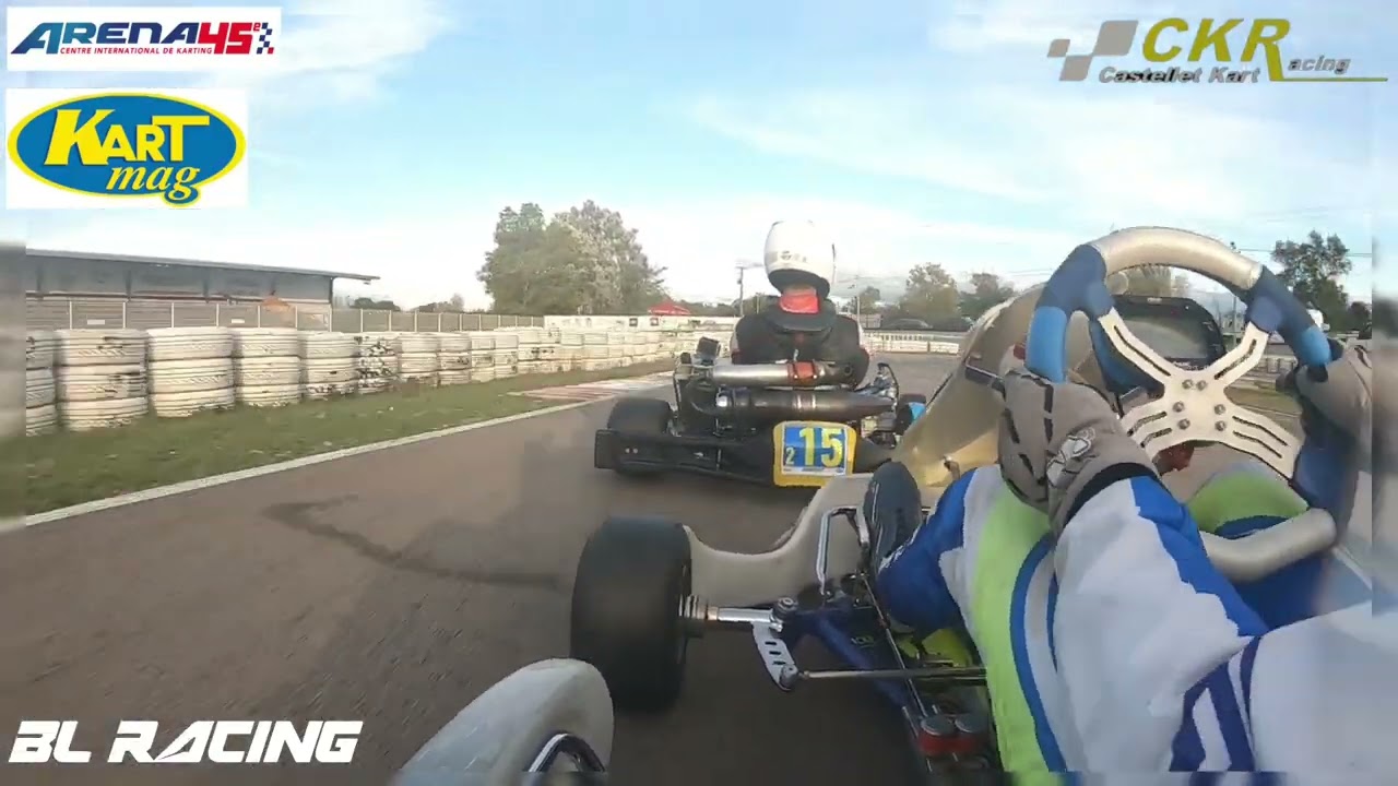 On board Arena45 VALENCE KART MAG 2024 Baptiste LAUTRAITE X30 by CKR