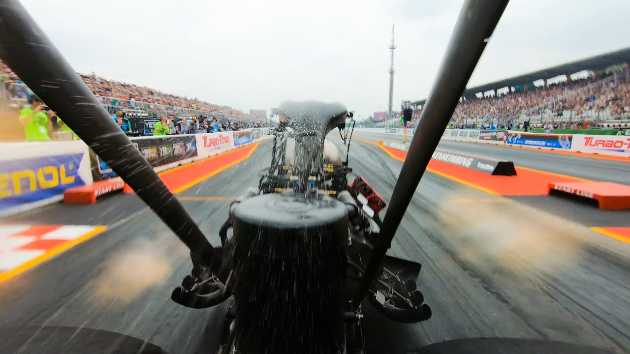 NitrOlympX 2022 Dennis Nilsson FIA Top Fuel Dragster onboard
