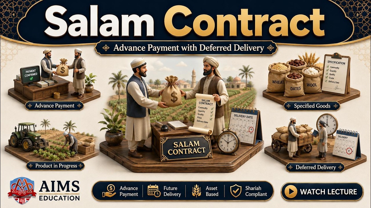 What is Salam in Islamic Banking? Definition, Financing & Examples | AIMS Education