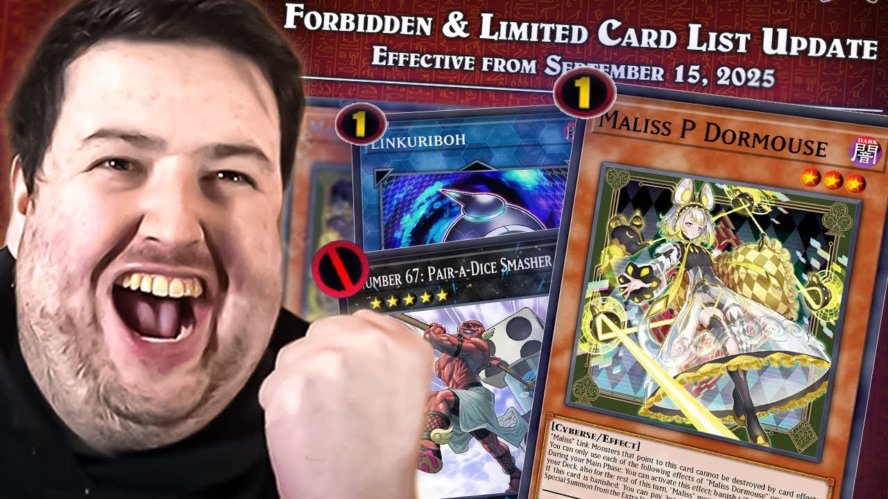 THE NEW YUGIOH BANLIST IS HUGE!