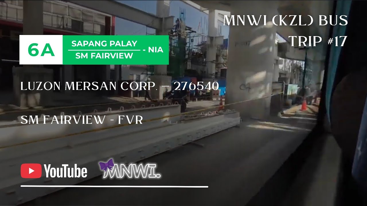 KZL Bus Ride #18 || Luzon Mersan 276540 || SM Fairview - FVR