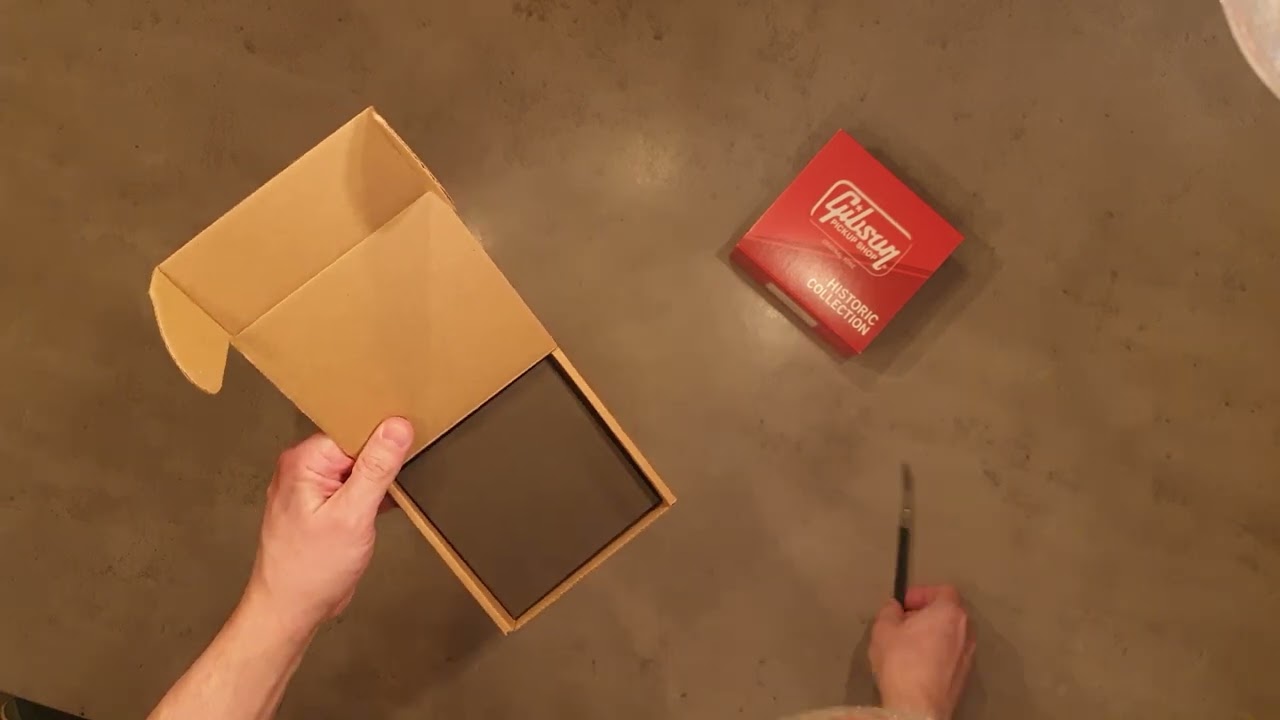 Gibson  Custombucker pickup unboxing (ZEBRA)