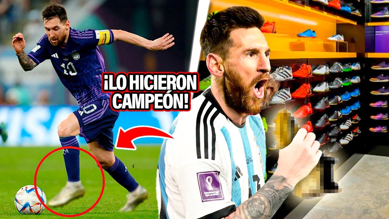 Los 15 BOTINES MÁS INCREÍBLES, HERMOSOS y FEOS que MESSI ha usado👀 ¡El #2 lo hizo CAMPEÓN del MUNDO!
