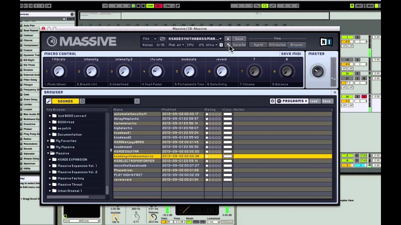 MASSIVE PRESET PACK