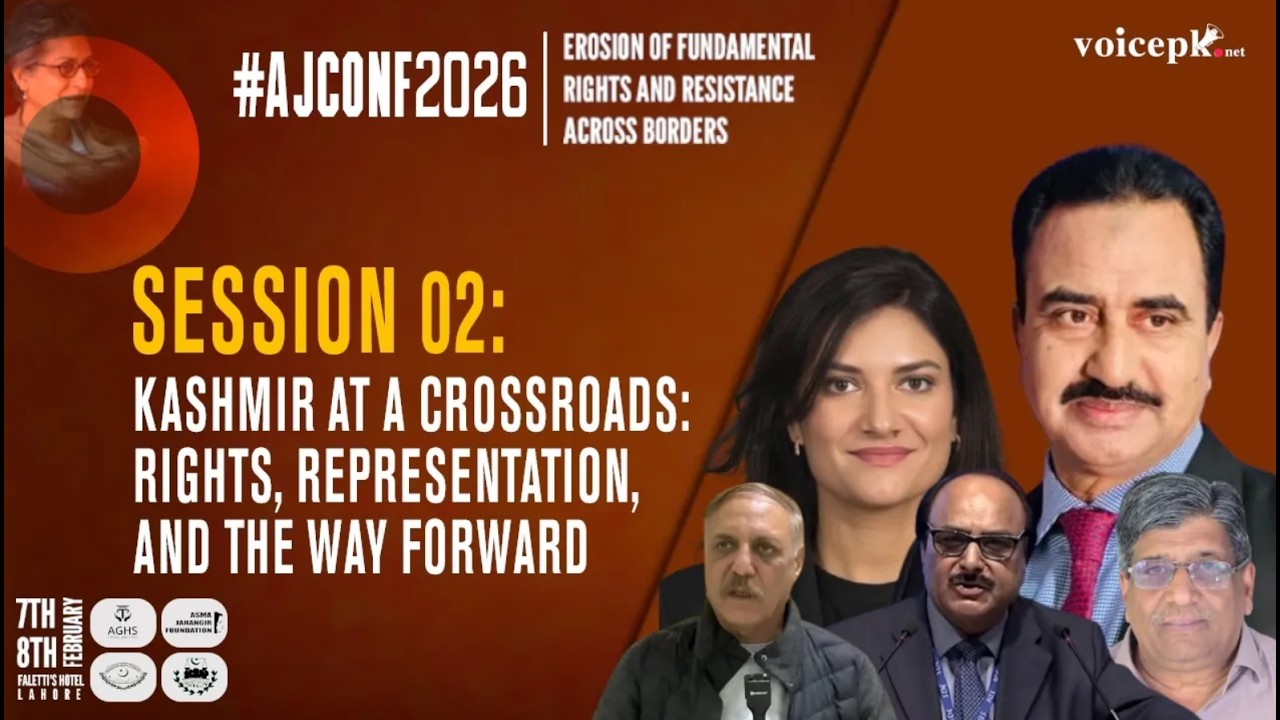 AJCONF 2026 | Session 02 | Kashmir at a Crossroads: Rights, Representation, and the Way Forward
