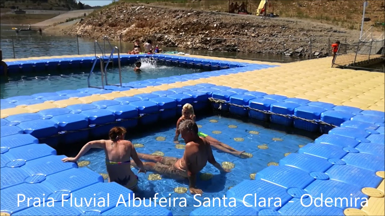 Praia Fluvial Barragem Santa Clara - Odemira