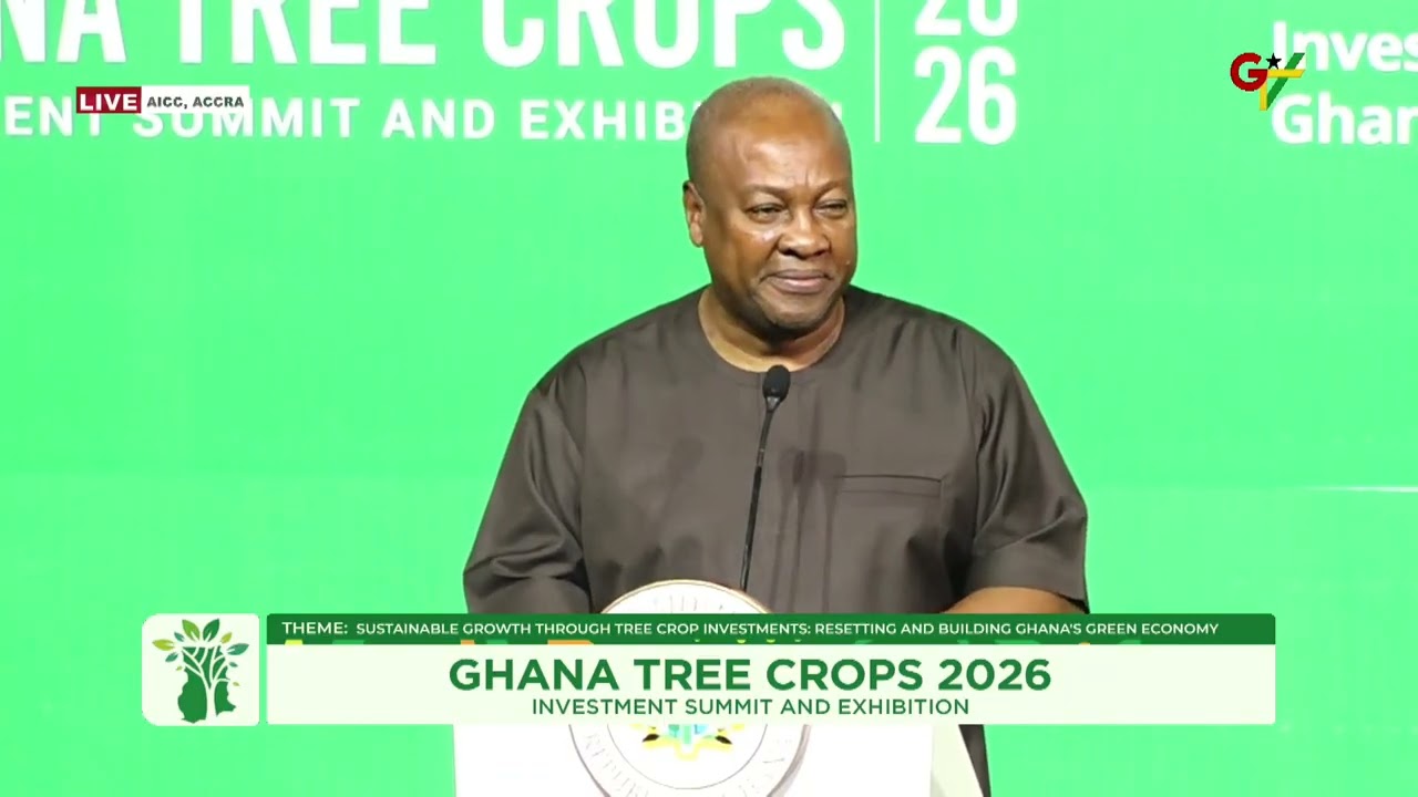 🌳💚 President Mahama Unveils Vision for Ghana's Green Economy! 🌳💚