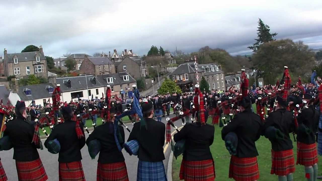 Cadet Force Pipes and Drums 2012 Inverness - The Medley