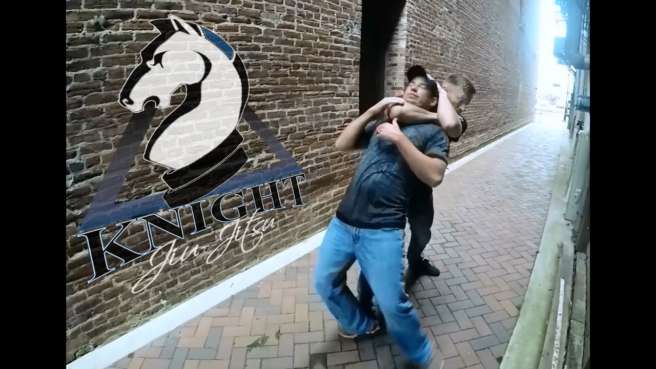 Jiu-Jitsu Street Self-Defense Technique - Chest Push Defense
