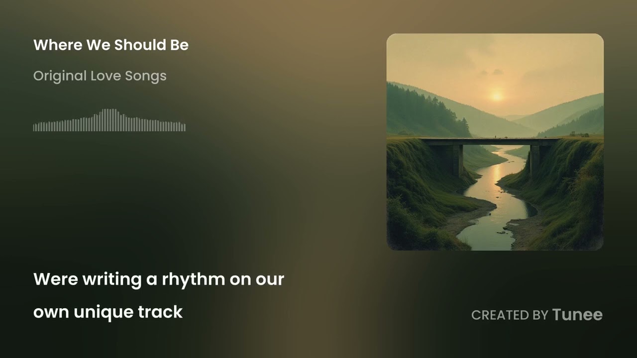 Where We Should Be