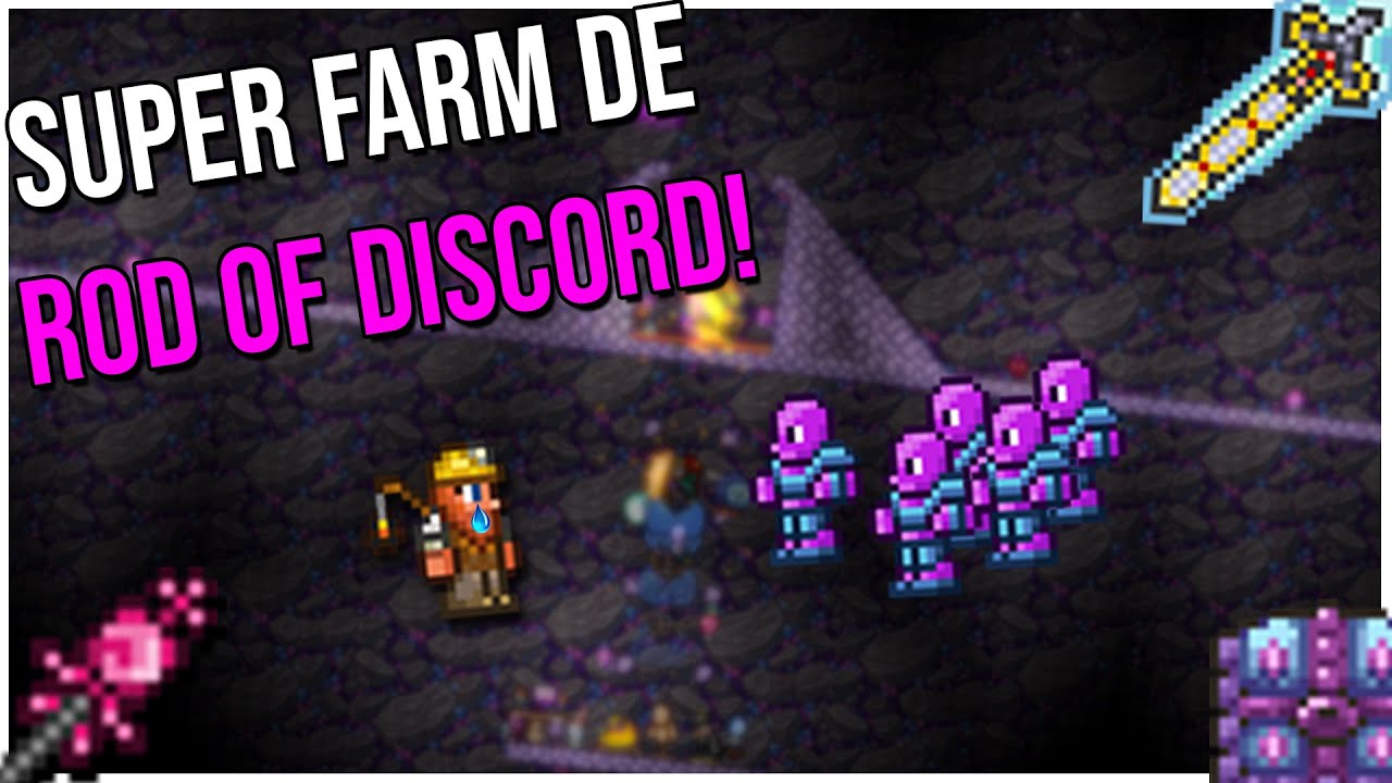 Farm fácil e eficiente de rod of discord (cajado da discordia)!