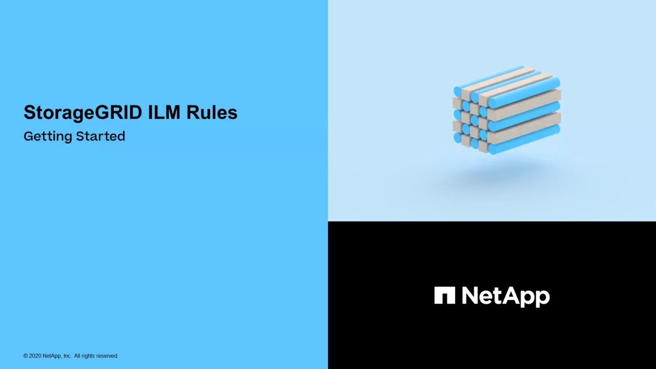 Creating ILM Rules in StorageGRID