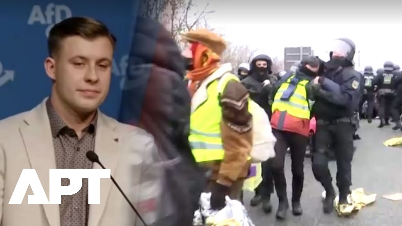 Germany's AfD Picks New Youth Leader as Anti-Fascist Protesters Block Congress Entrance | APT