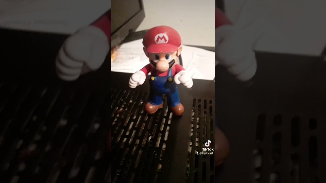 Mario turns vegan