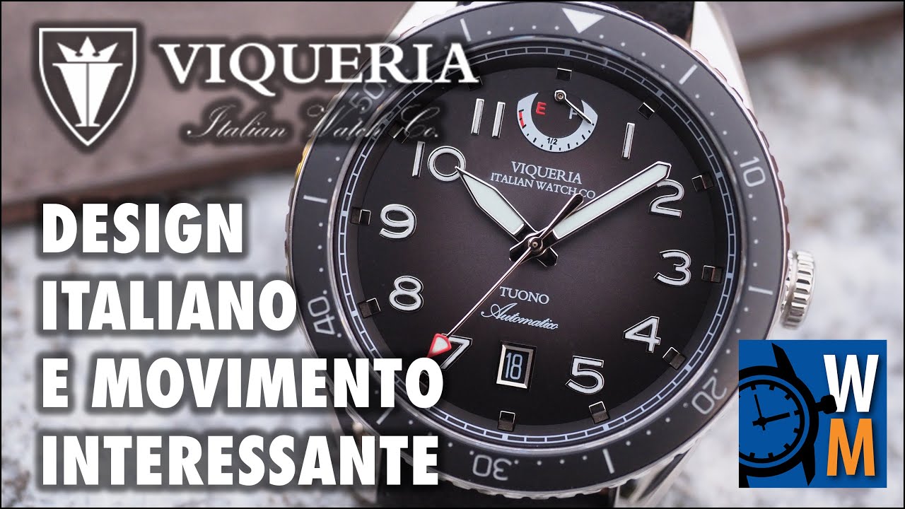 Viqueria Tuono, la recensione dell'orologio disegnato e assemblato in Italia con Miyota 9130