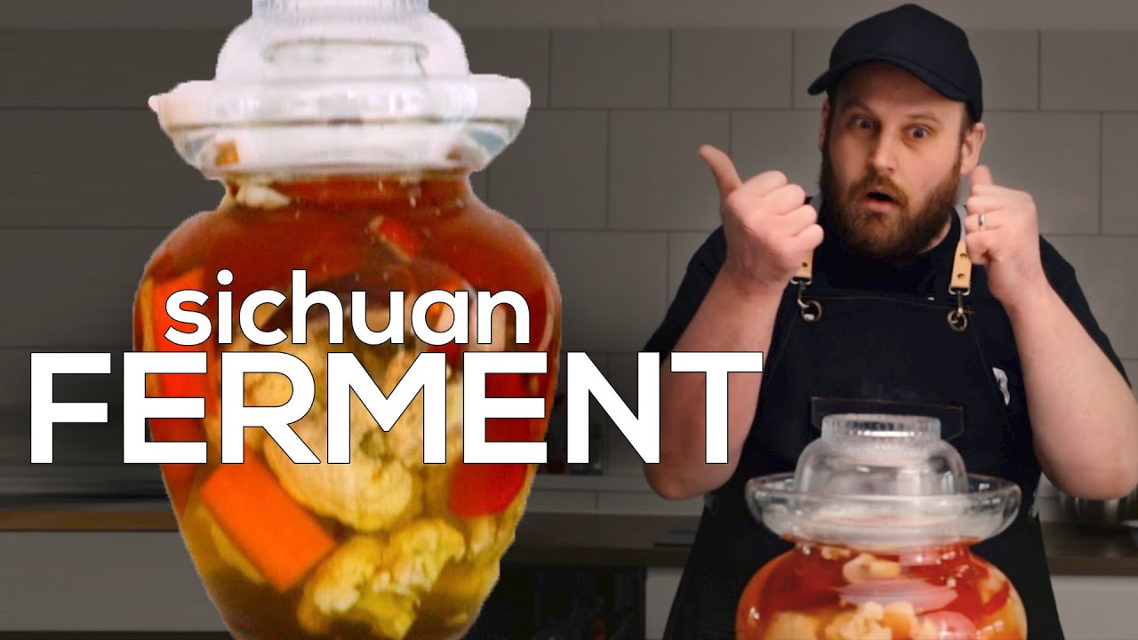 How To Make a Chinese Szechuan/Sichuan PICKLE JAR