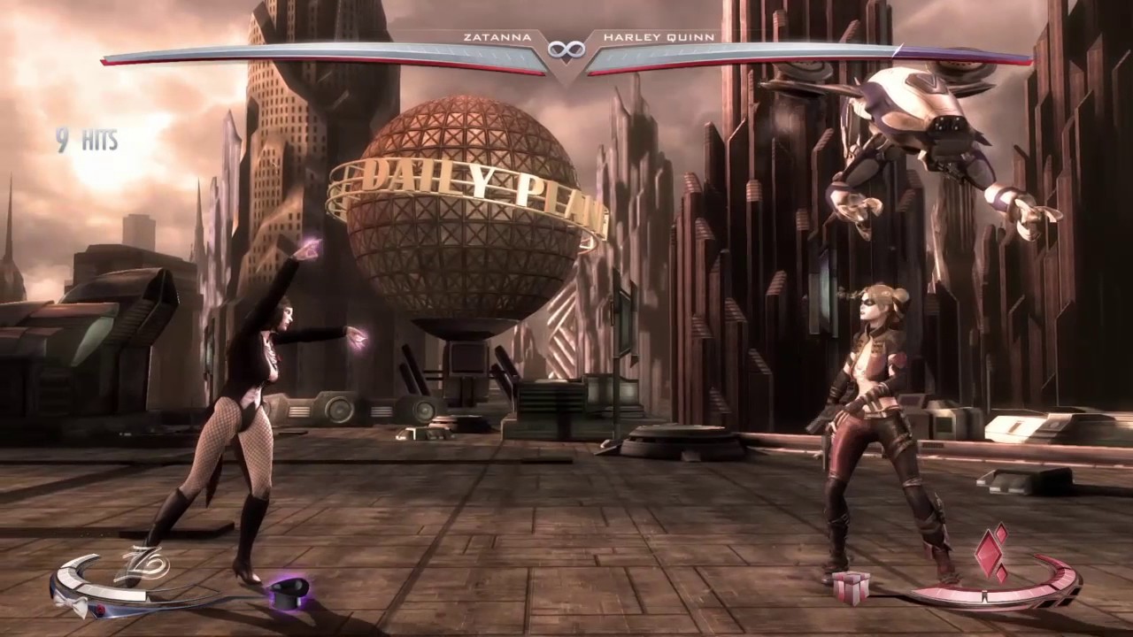 Injustice Gods Among Us- Zatanna Combos