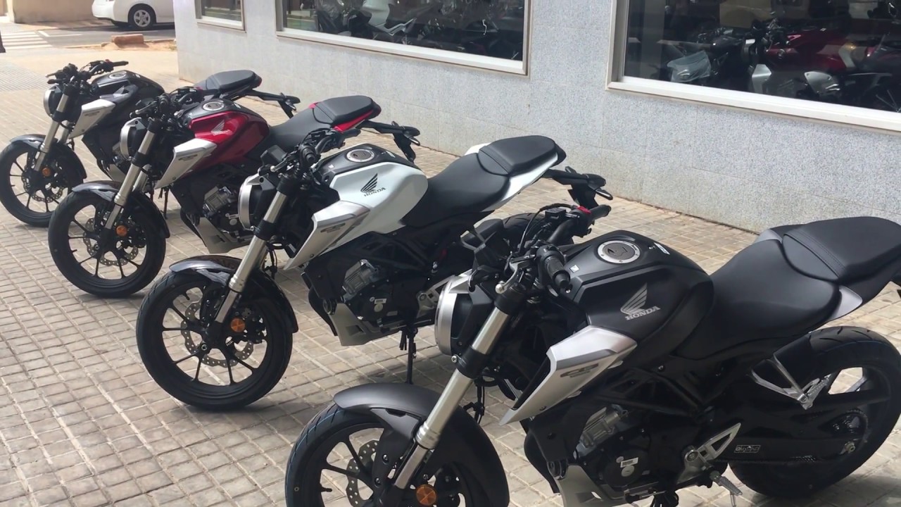 Honda CB125R colores 2019 en valencia