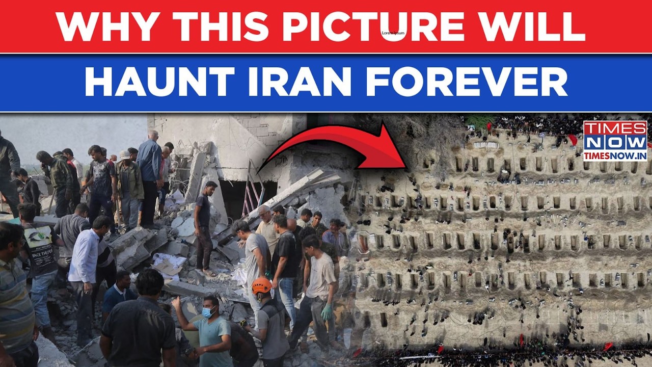 Iran War: Haunting Mass Graves In Minab: 165 School Girls Buried After Deadly Israel Strike