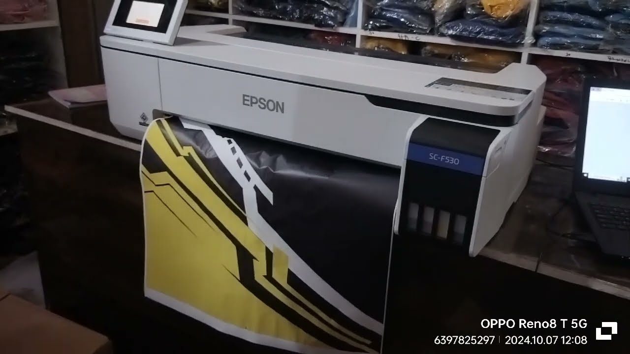 Sublimation printer f530, Heatpress 3040, complete setup for t-shirt,Jersey printing & manufacturing