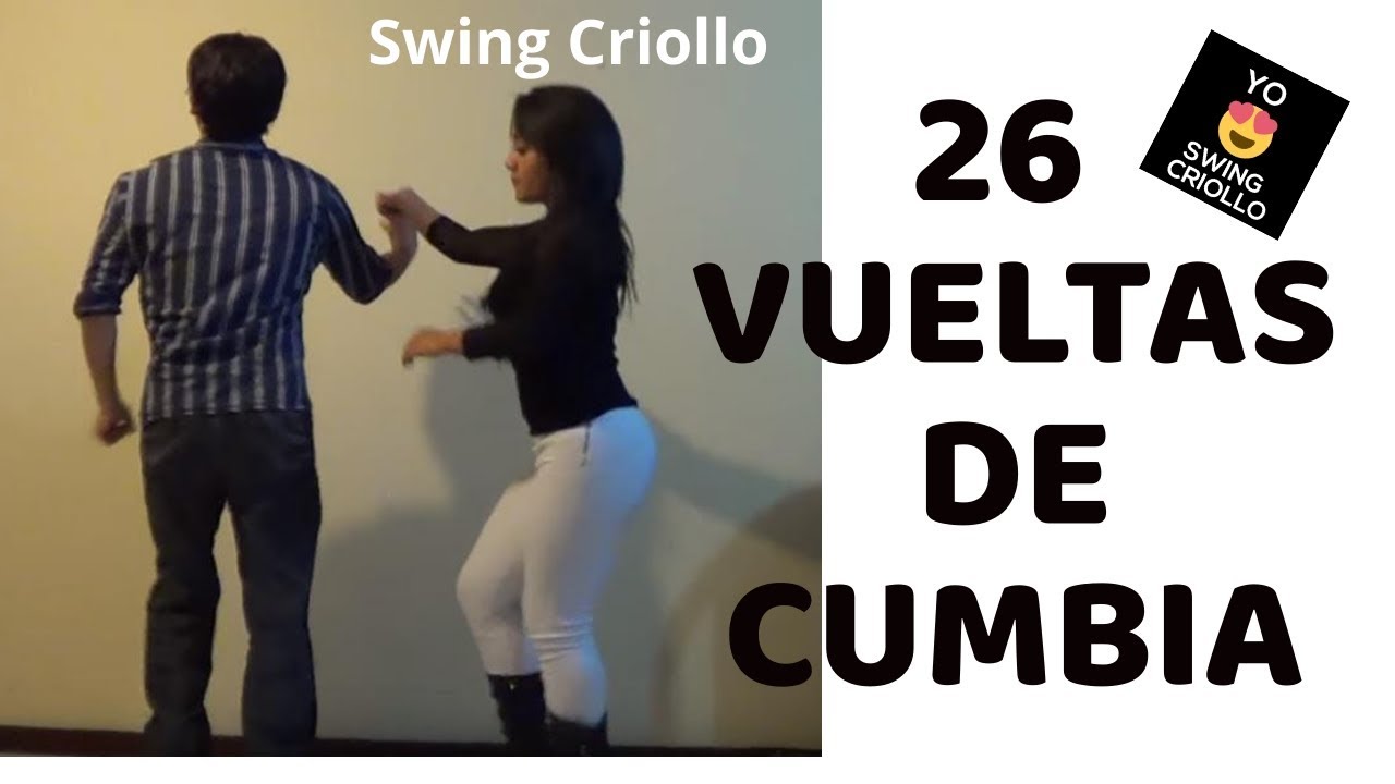 26 Pasos y Vueltas de CUMBIA en +5 minutos (Se llama Swing Criollo)