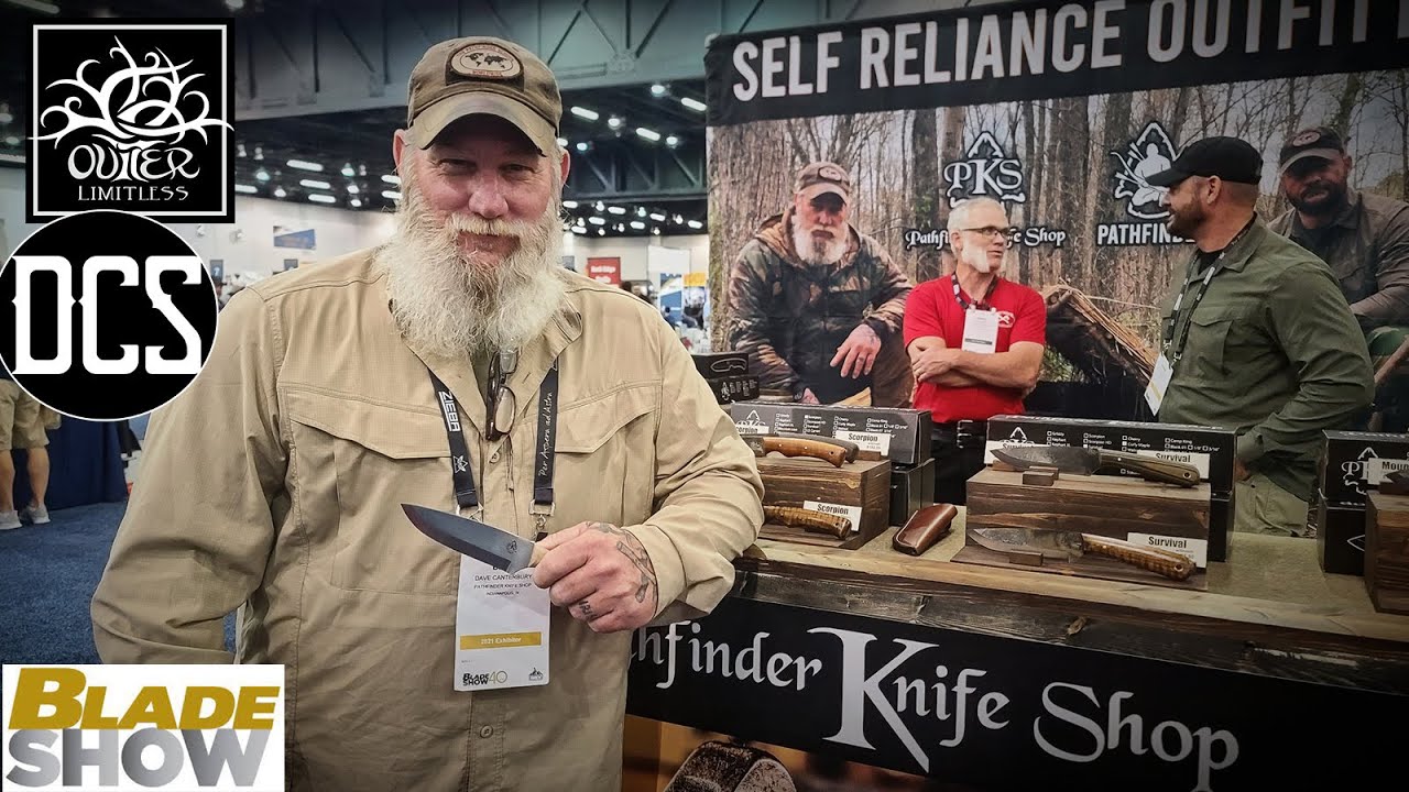 David Canterbury & Pathfinder - Looking at Traditional Knives with New Finishes - Blade Show 2021
