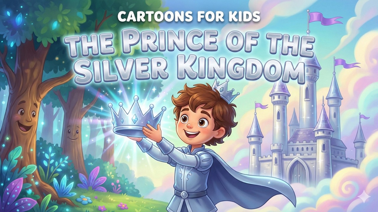 The Prince of the Silver Kingdom 👑 | Magical Fairy Tale Cartoon for Kids