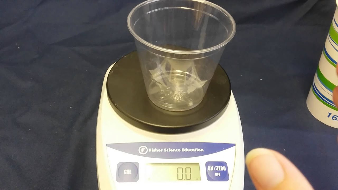 How to Weigh Liquid and Other Messy Things