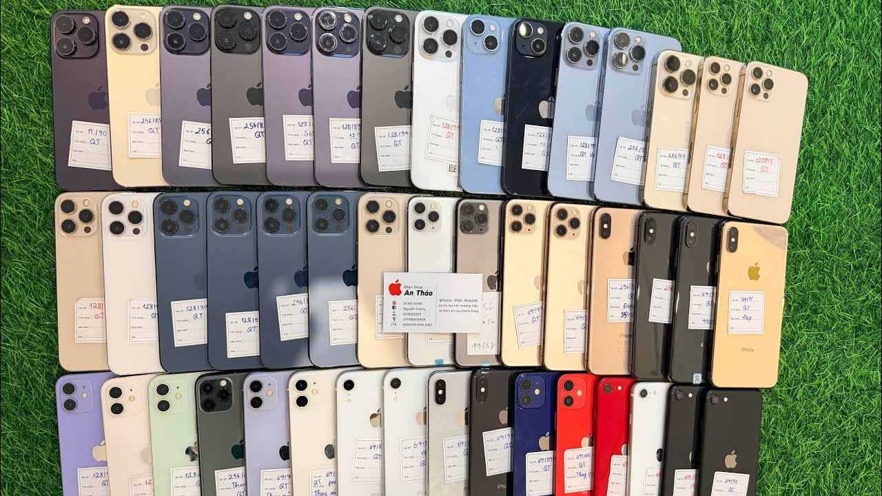 Video đầu Xuân-EVENT tặng iPhone hấp dẫn- Thanh Lý iP đủ mã từ 6sp vài trăm đến 14 PRM 1T