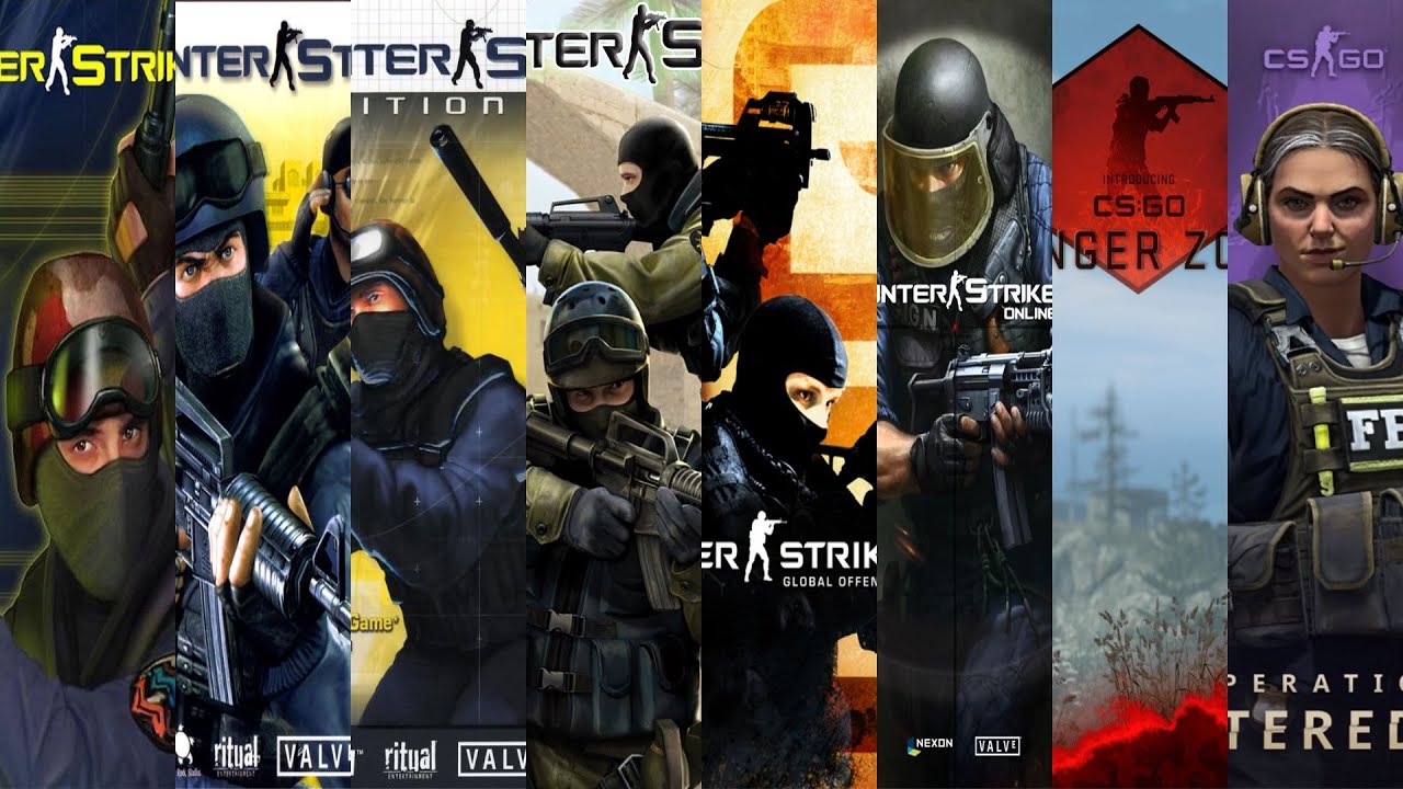 Эволюция CS Counter Strike (1999-2020)