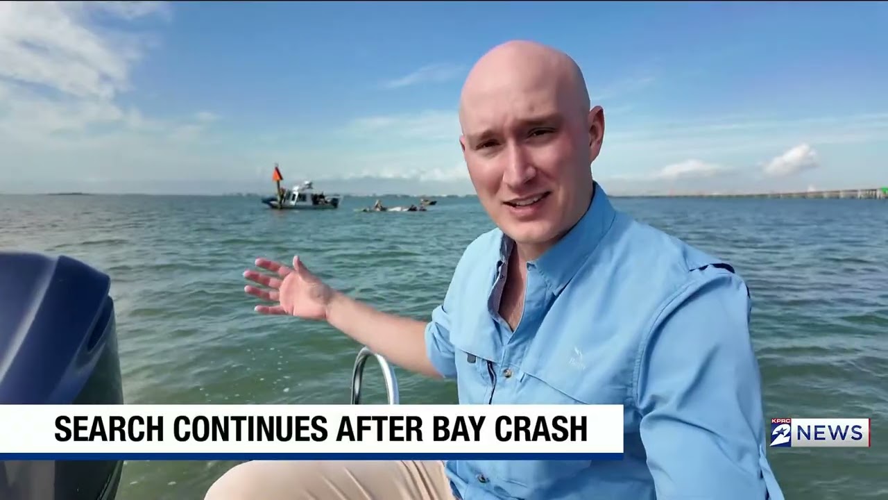 Crews Searching Through Wreckage Of Downed Mexican Navy Aircraft In Galveston Bay