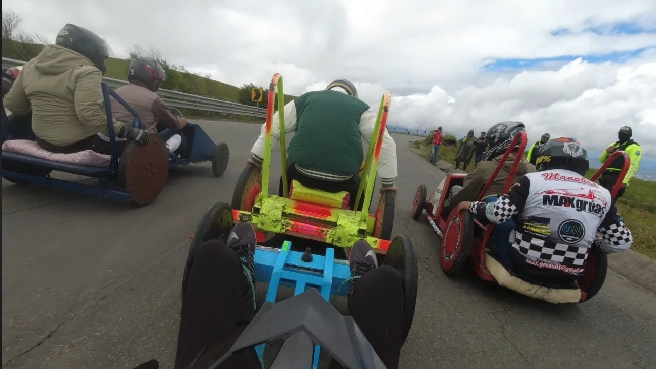 🏁Carrera de coches de madera PUJILÍ 2025 //🔥 TERCER LUGAR ÉLITE 🥉 🏆