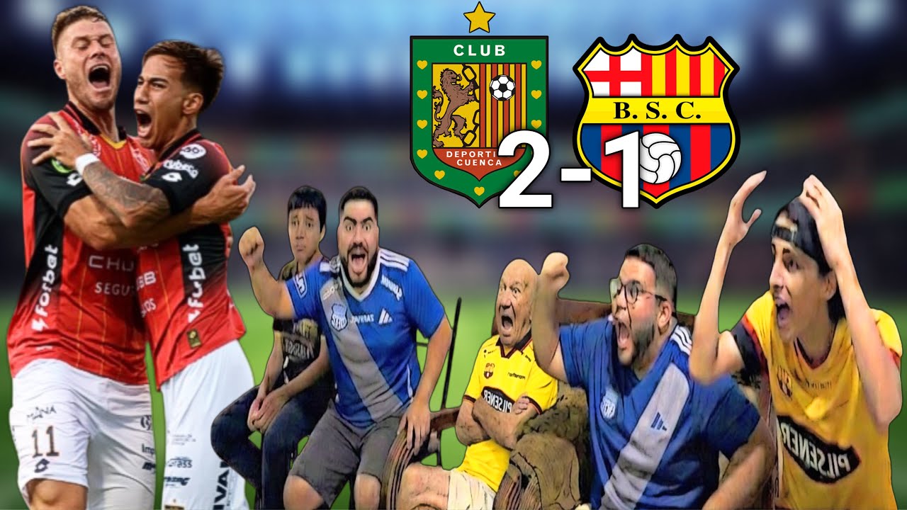DEP. CUENCA 2 BARCELONA SC 1 | Reacción | LigaPro | BSC NO TUVO CABEZA FRÍA NI TESTÍC*LOS CALIENTES