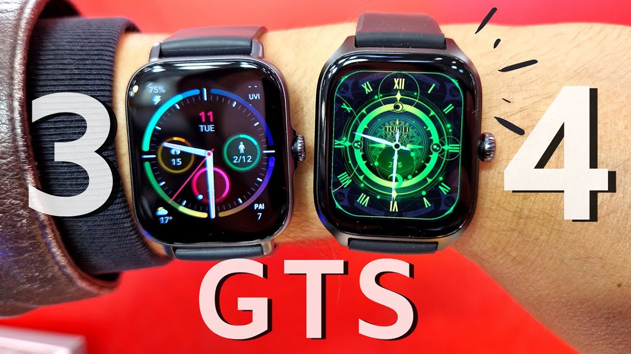 AMAZFIT GTS 4 recensione e confronto con GTS 3