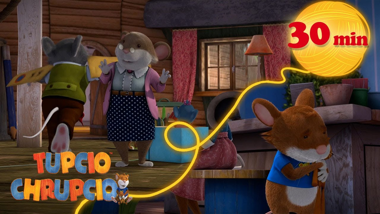 Dzień pełen zabawy i śmiechu 😂 – Kompilacja – Tupcio Chrupcio 🐭🧀