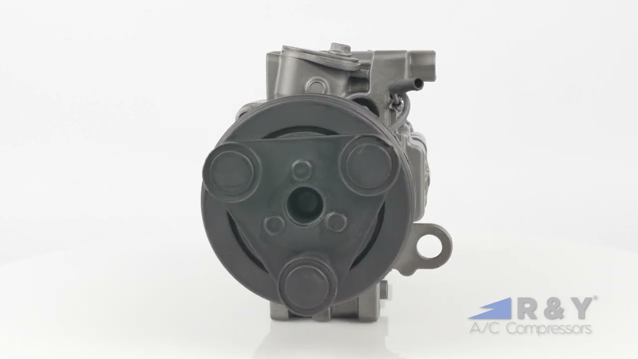2004-2010 Mazda 3 & Mazda 5 A/C Compressor &mdash; 360&deg; Product View | EG463