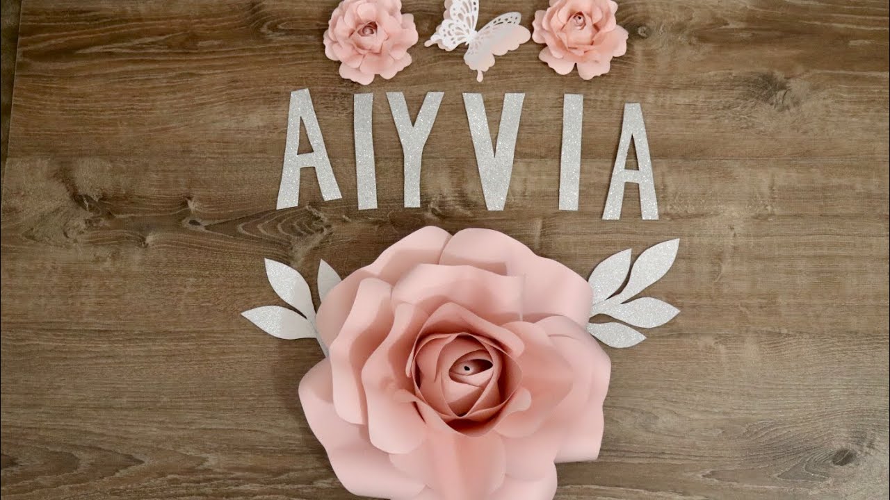آموزش ساخت گل رز کاغذی بزرگ/ How to make paper roses easily