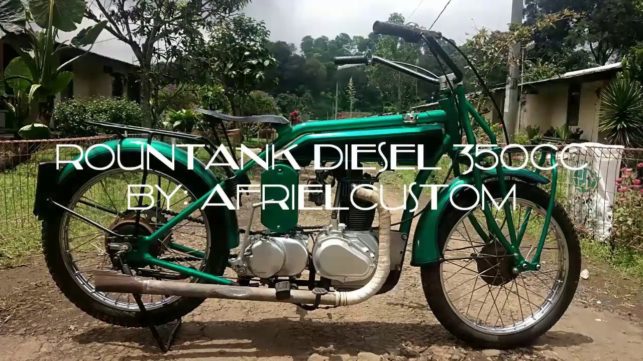 Roundtank diesel 350cc by: afrielcustom
