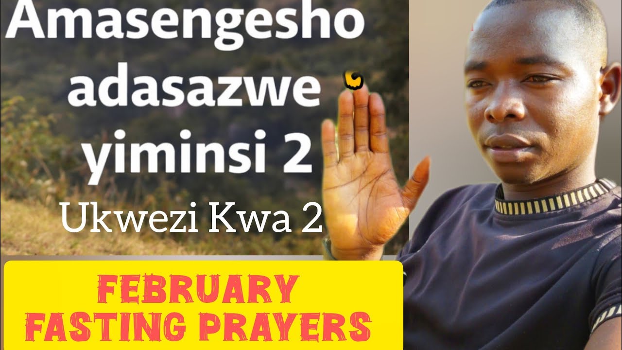 UBUHANUZI AMASENGESHO BYUKWEZI KWA 2 IMINSI 2 KWIYIRIZA KUBOHOKA GUSENYA BYOSE KUBAKA