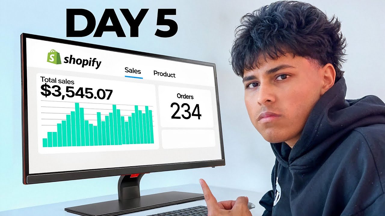 I Tried Dropshipping For 14 Days (Realistic Results)