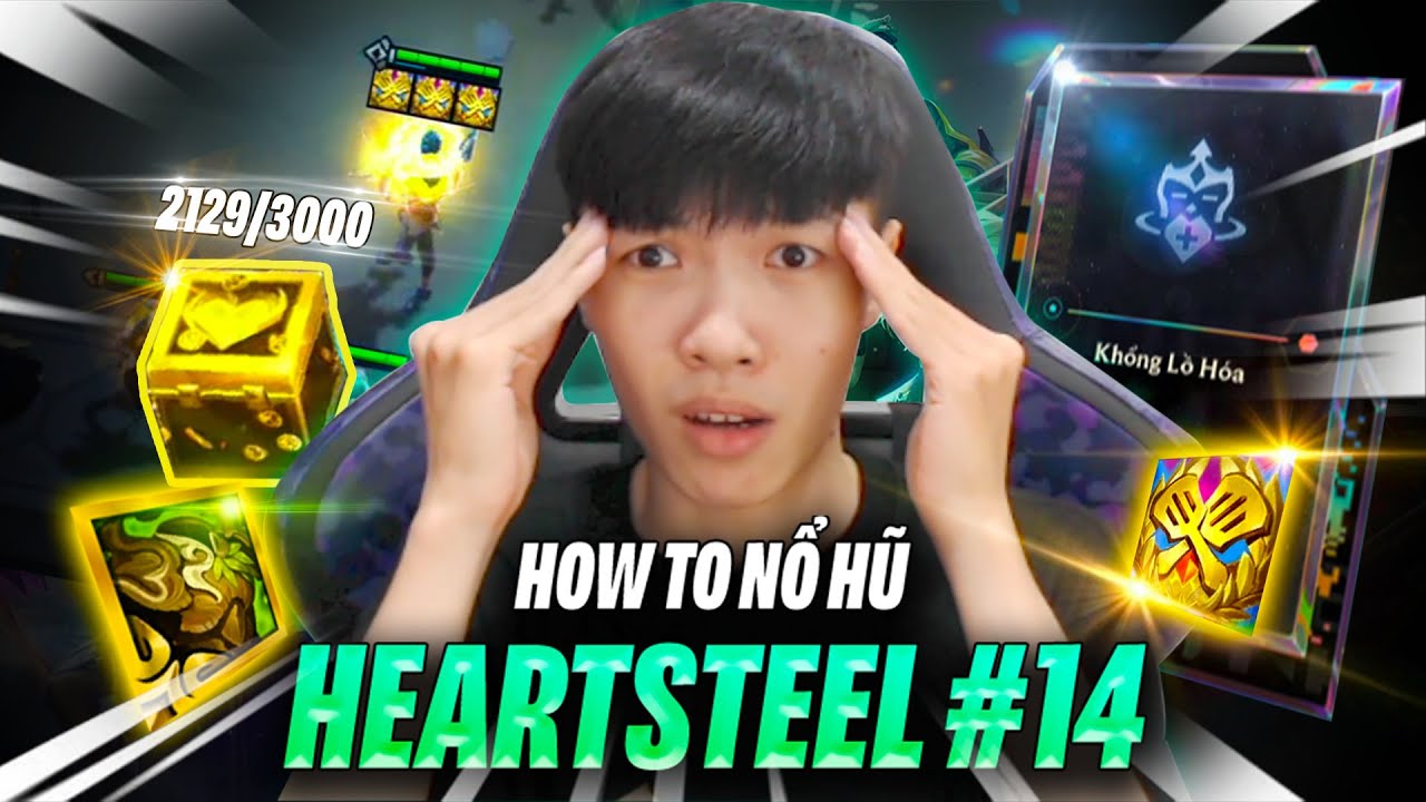 Heartsteel tập 14 : Nổ hũ 2129 số và thế bài Aphelios 3 đồ chuẩn  | Em Chè