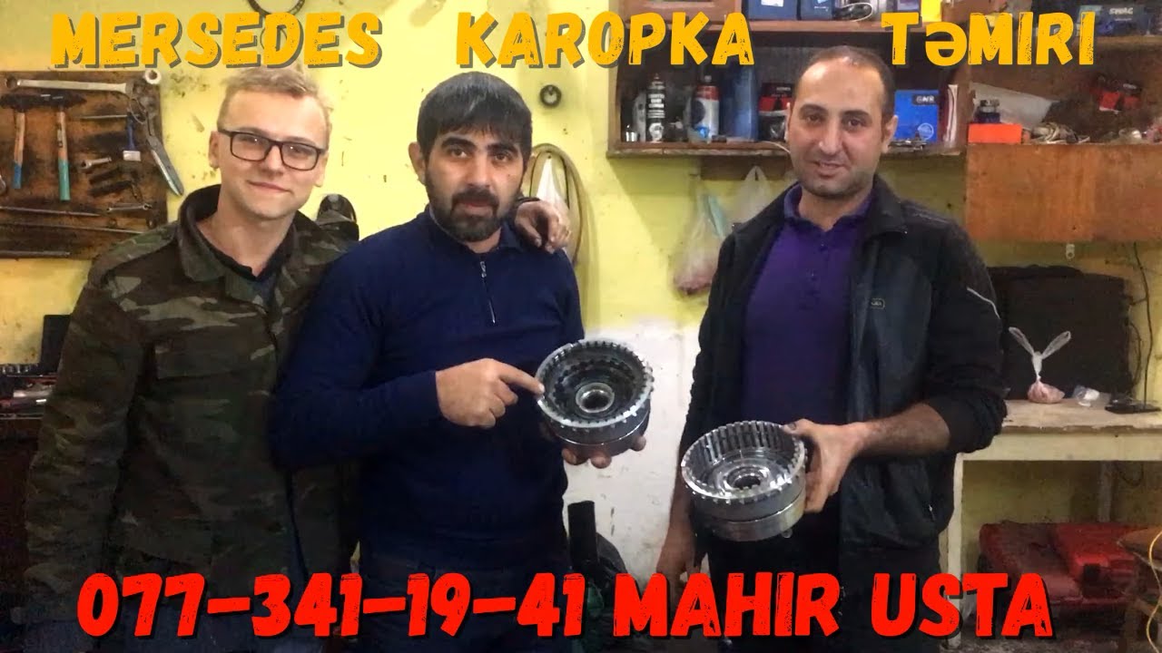 Maşın Arxaya gedir Qabağa getmir -  W202 * 2.2 CDI * AKPP 722602-0 *  Y3/6Y2 Səhvi Nasazlığın həlli