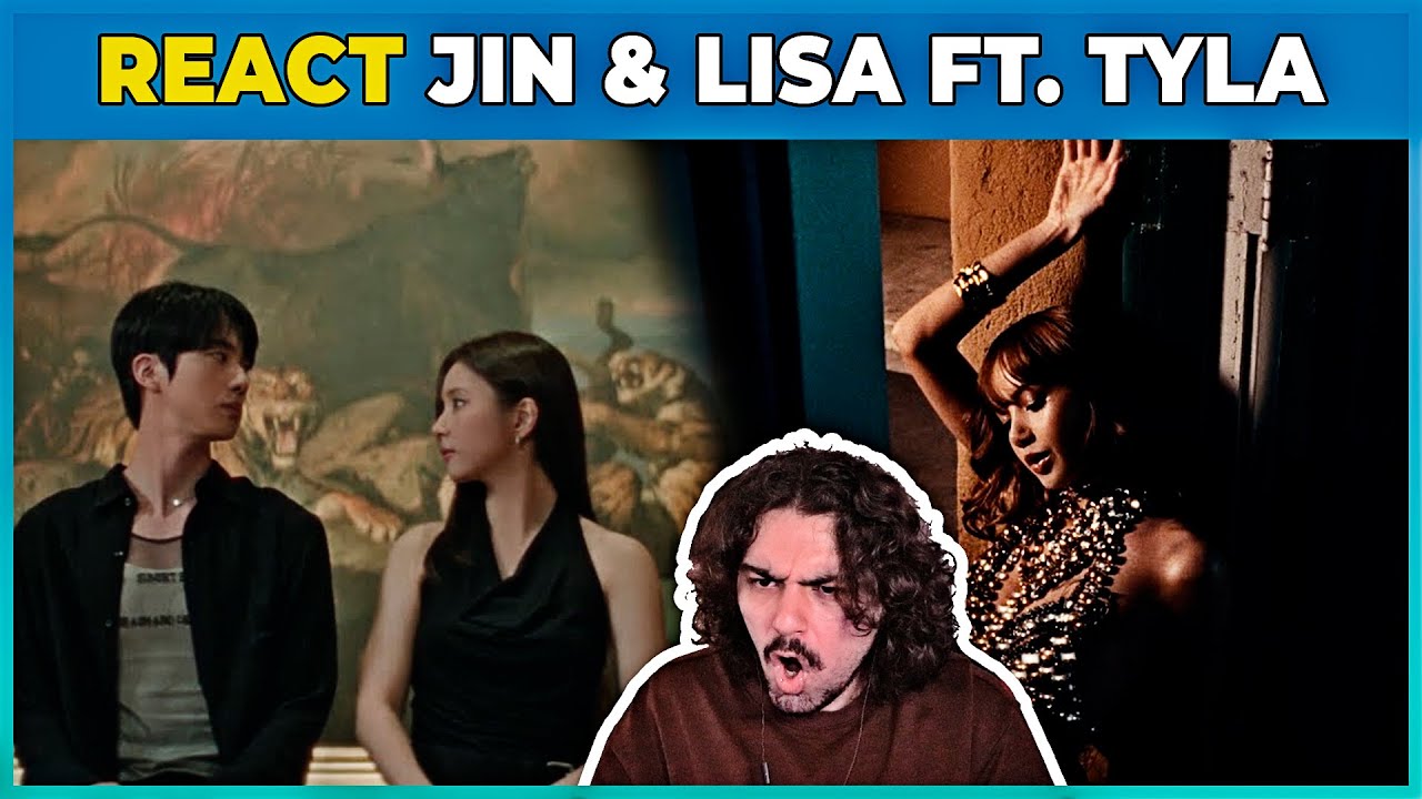 REACT a JIN & LISA  #bobsmreact  #kpop  #react #jin  #lisa
