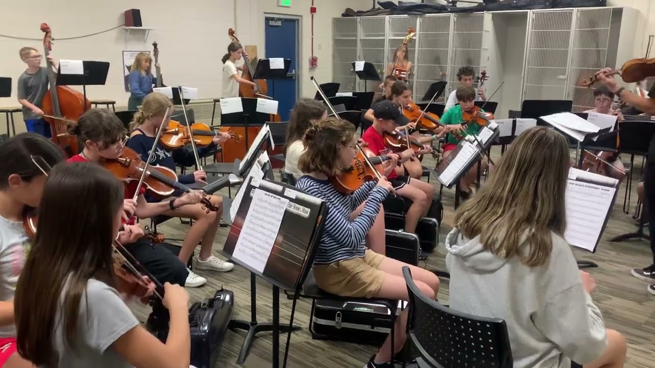 Colors of the Wind (Menken, arr. Schwarz).  MT Grades 6-8 Summer Orchestra, August 28, 2025